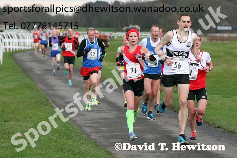 Elswick Harriers Norman Woodcock Memorial 5 Mile Road Race, Gosforth Park, Newcastle. Photo: David T. Hewitson/Sports for All Pics